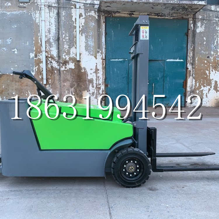 吴堡县小型电动叉车1吨2吨步行站驾式电瓶堆高充电装卸车液压升降车铲车